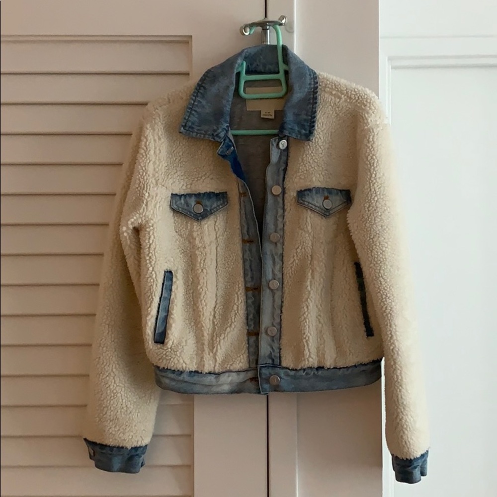Pilcro and the Letterpress Sherpa Jacket